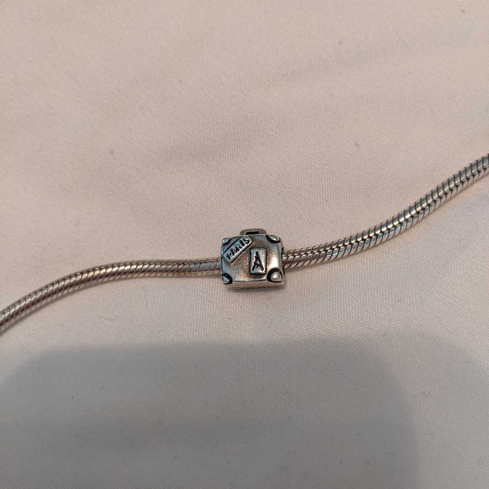 Pandora suitcase charm